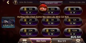 huong dan choi game bai sam loc nha cai 8us